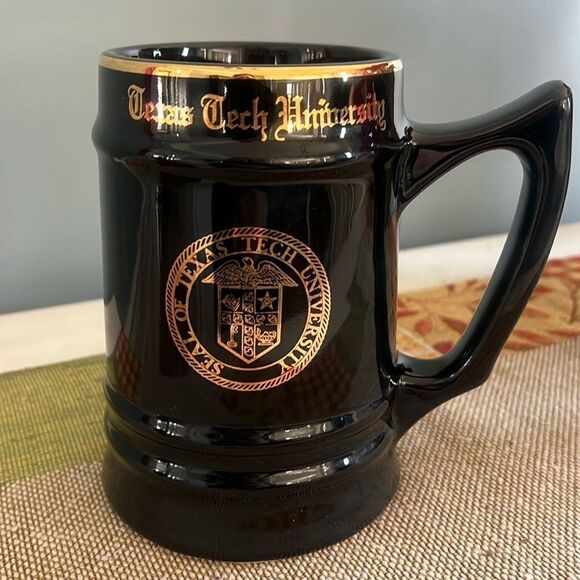 Texas Tech University RARE Vintage Mug Stein WC BUNTING Co. - Picture 12 of 14